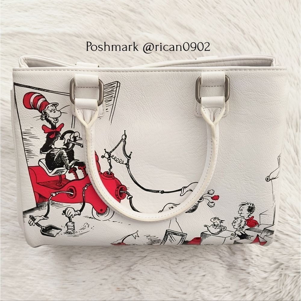 Loungefly Dr. Seuss Cat In The Hat Handbag